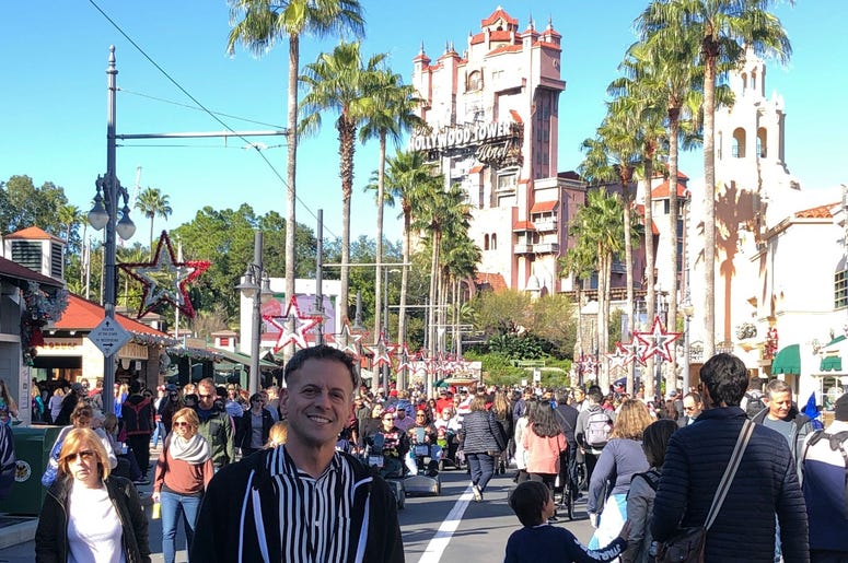 Jason and Corinna toured Disney World. Jason and Corinna toured Disney World.