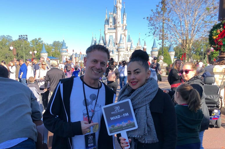 Jason and Corinna toured Disney World. Jason and Corinna toured Disney World.