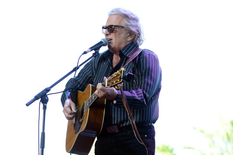 Don McLean Playing The Guitar