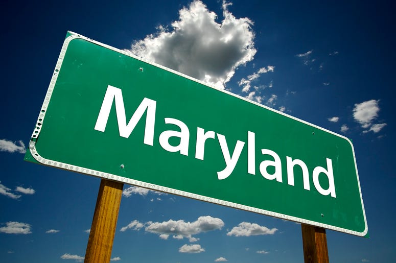 Maryland Highway Sign Maryland Highway Sign
