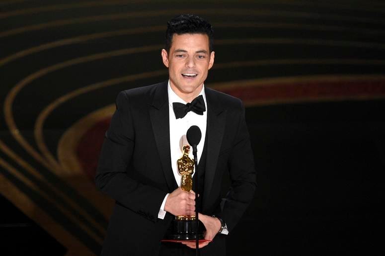 Rami Malek wins best actor Oscar for 'Bohemian Rhapsody' Rami Malek wins best actor Oscar for 'Bohemian Rhapsody'