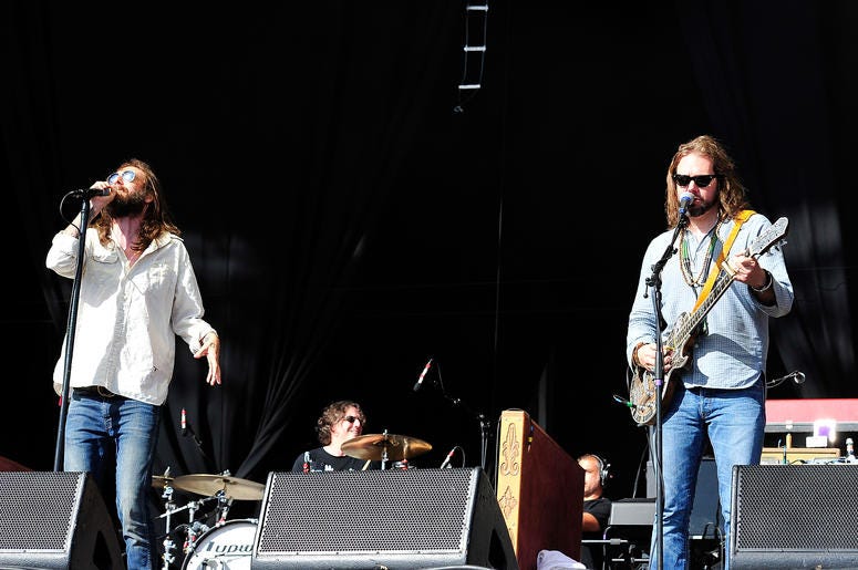 The Black Crowes Performing On Stage