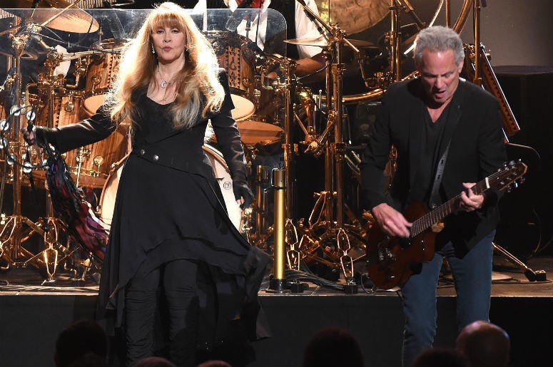 Stevie Nicks and Lindsey Buckingham Stevie Nicks and Lindsey Buckingham