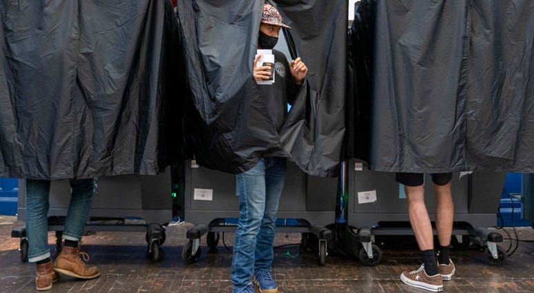 Voters cast ballots in primary elections on June 2, 2020 in Philadelphia, Pennsylvania. Voters cast ballots in primary elections on June 2, 2020 in Philadelphia, Pennsylvania.