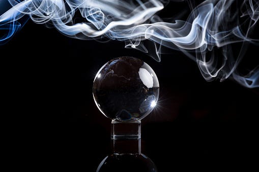 smoky crystal ball