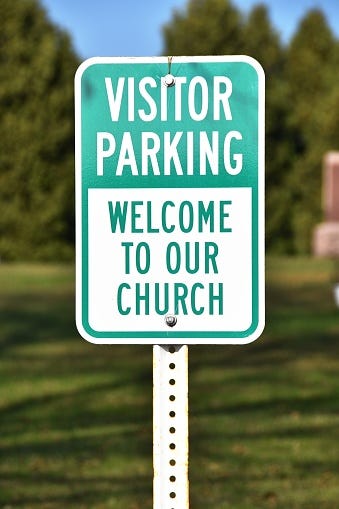 church parking