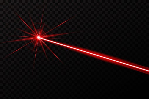 red laser