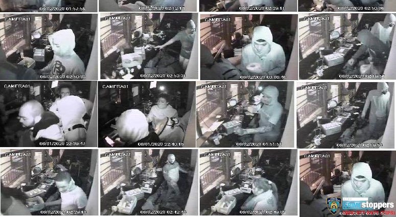 NYPD Bronx jewelry store robbery