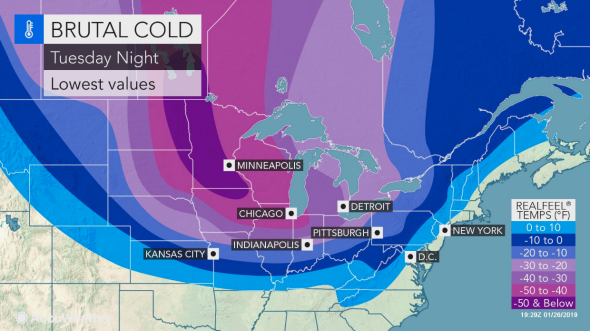 Temperatures drop Tuesday night. Tuesday night cold