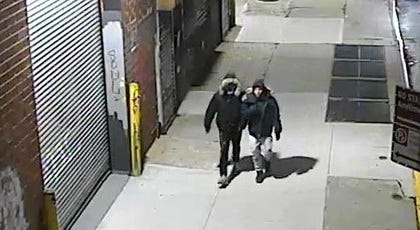 The suspects. 82 year old man attacked