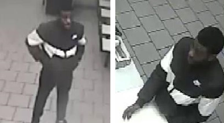 The suspect in the attack. McDonalds attack