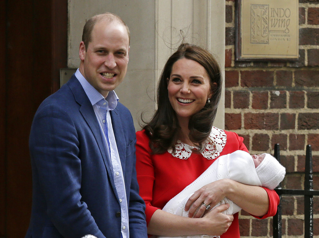 William, Kate and new baby