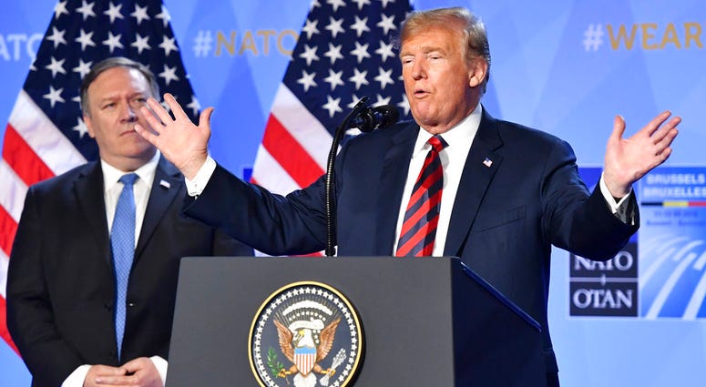 Trump NATO press conference