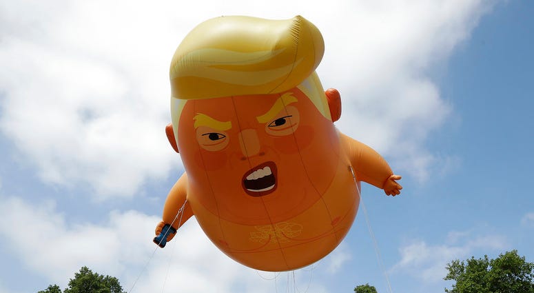 Baby Trump blimp