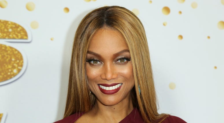 In this Tuesday, Aug. 21, 2018, file photo, Tyra Banks attends the "America's Got Talent" Season 13 Week 2 live show at the Dolby Theatre in Los Angeles. Tyra Banks