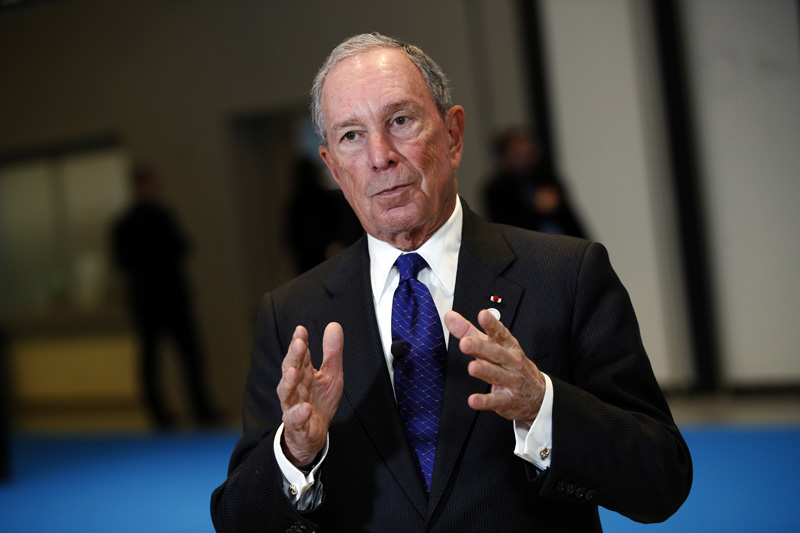 Former New York City Mayor Mike Bloomberg. Former New York City Mayor Mike Bloomberg.