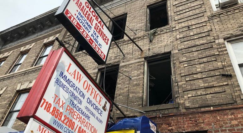 Fire in Brooklyn