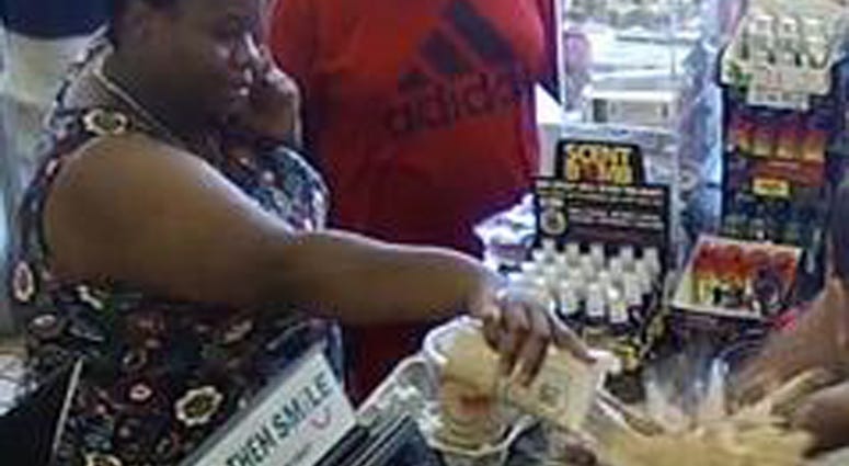 Cops are looking for a woman who dumped coffee all over the counter of a 7-Eleven in Mastic. Cops are looking for a woman who dumped coffee all over the counter of a 7-Eleven in Mastic.