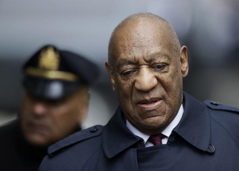 Bill Cosby arrives for his sexual assault trial, Wednesday, April 25, 2018, at the Montgomery County Courthouse in Norristown, Pa Bill Cosby arrives for his sexual assault trial, Wednesday, April 25, 2018, at the Montgomery County Courthouse in Norristown, Pa