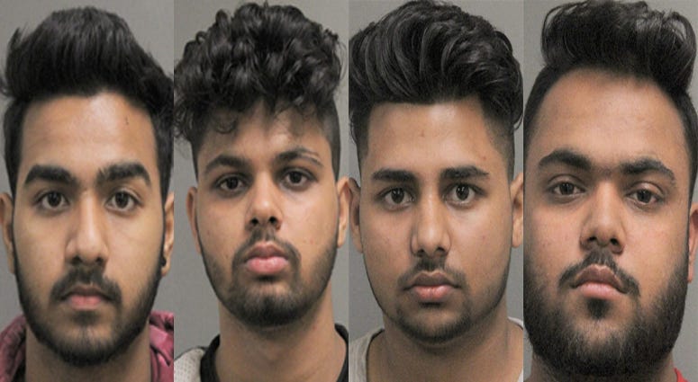 Four men charged in connection with an alleged assault duing a cricket game. Four men charged in connection with an alleged assault duing a cricket game.