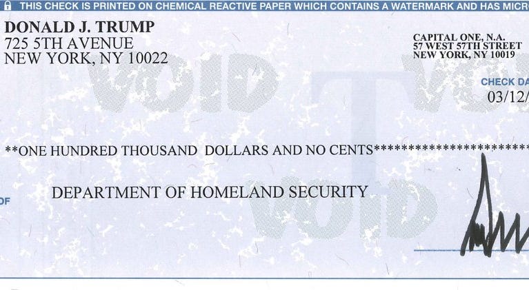 Homeland Security check Homeland Security check