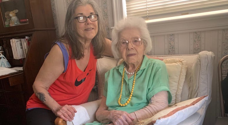 Rose and Roseanne Estwanick. Rose and Roseanne Estwanick
