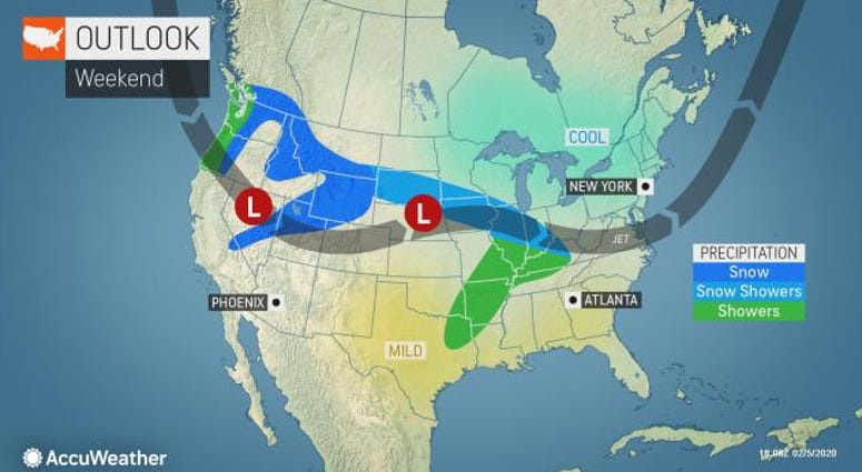 Weather map