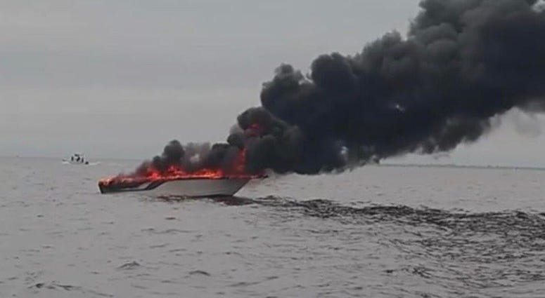Boat fire SI