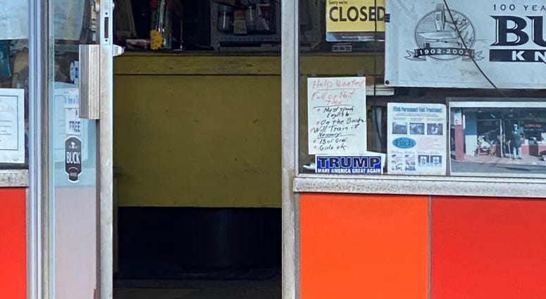 NJ Store sign
