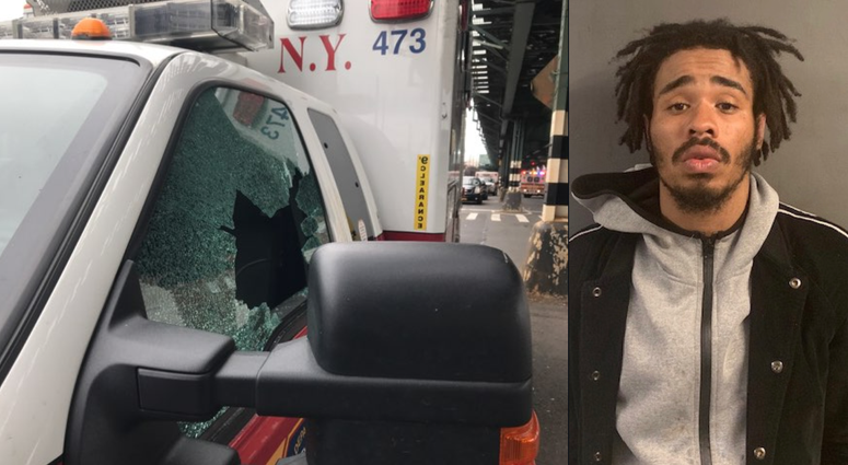 Karim Murdoch FDNY vandalism