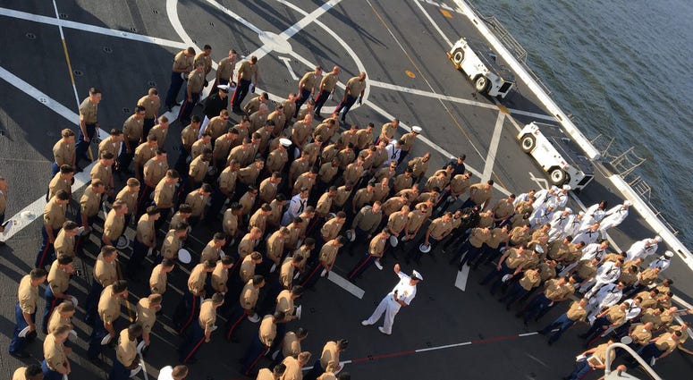 Flight Deck USS New York Flight Deck USS New York