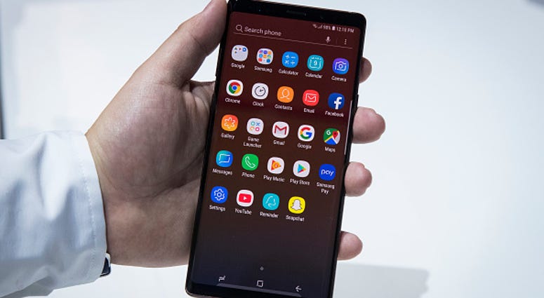 A smartphone (file image) Smartphone