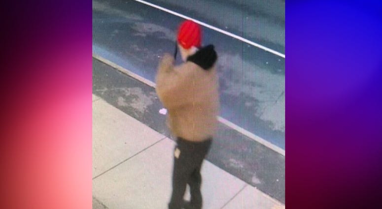 The suspect. Dunkin Donuts skater holdup