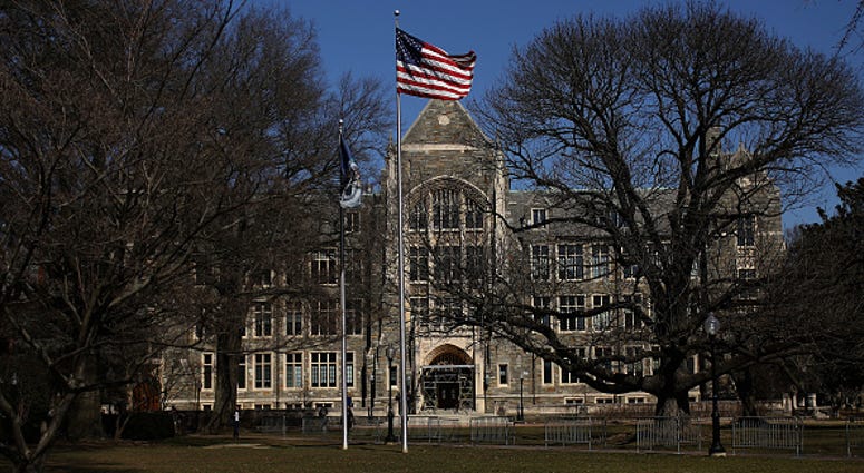 The campus of Georgetown University is shown March 12, 2019 in Washington, DC The campus of Georgetown University is shown March 12, 2019 in Washington, DC