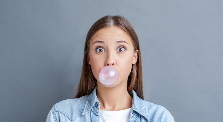 Did you know that bubble gum contains plastic?