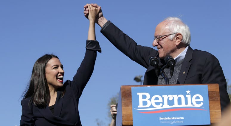 Sanders AOC Sanders AOC