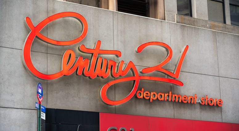 Century 21 in lower Manhattan. Century 21 in lower Manhattan