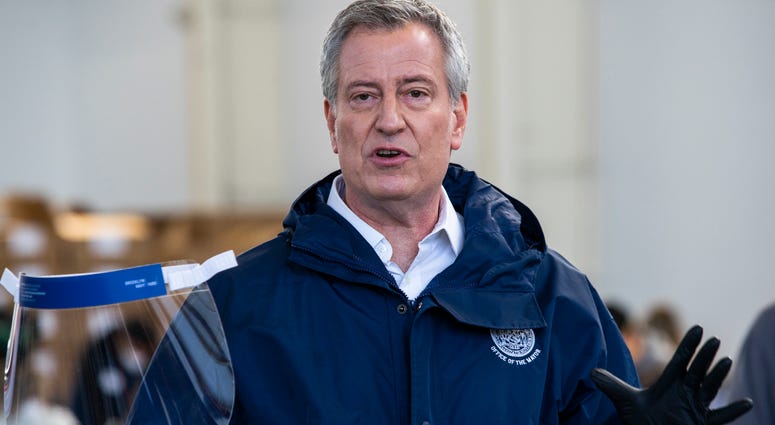Mayor Bill de Blasio. De Blasio