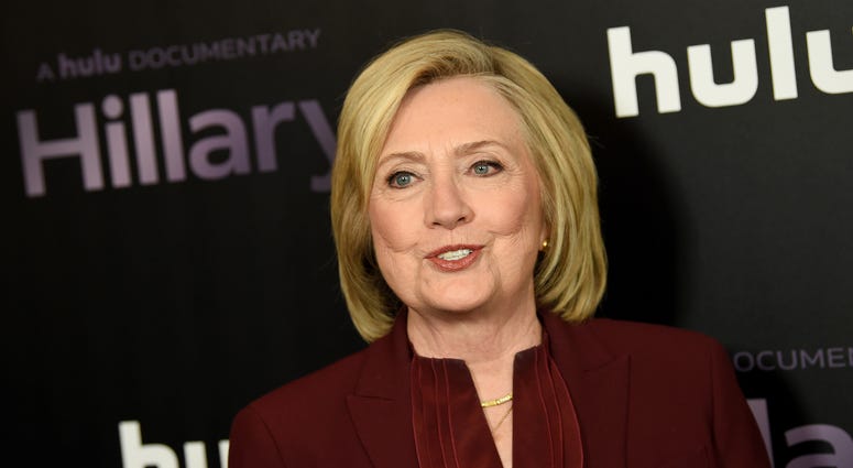 Hillary Clinton attends the "Hillary" New York Premiere at Directors Guild of America Theater on March 04, 2020 in New York City. Hillary Clinton