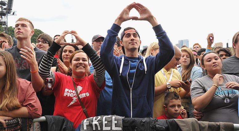 Global Citizen Festival attendees