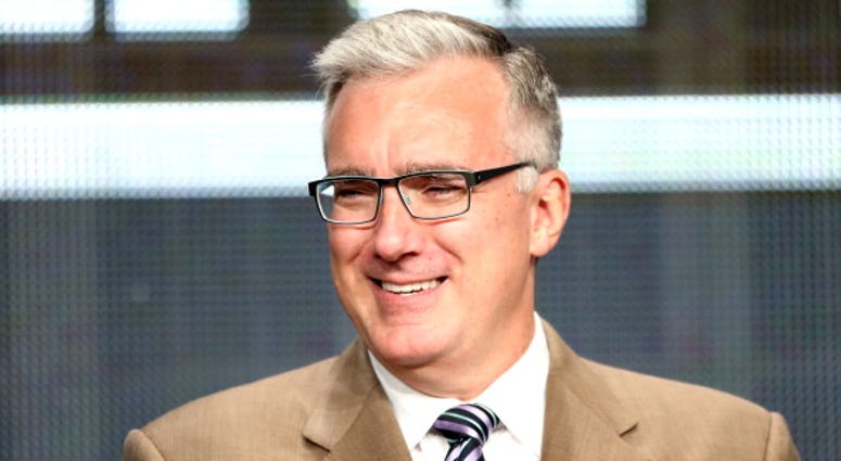 TV Personality Keith Olbermann speaks onstage during the Olbermann panel at the ESPN portion of the 2013 Summer Television Critics Association tour at the Beverly Hilton Hotel on July 24, 2013 in Beverly Hills, California. TV Personality Keith Olbermann speaks onstage during the Olbermann panel at the ESPN portion of the 2013 Summer Television Critics Association tour at the Beverly Hilton Hotel on July 24, 2013 in Beverly Hills, California.