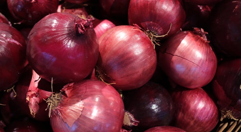 Red onions Red onions