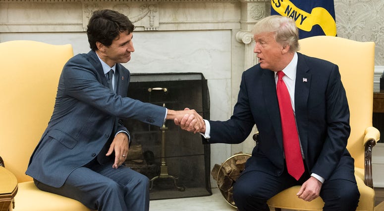 Trudeau Trump