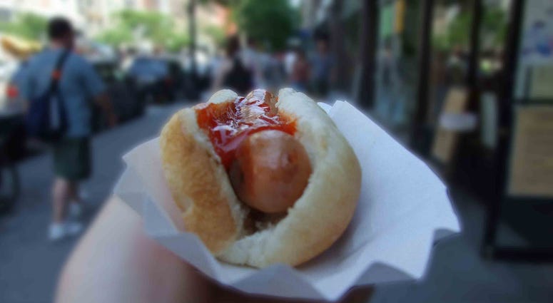 New York hot dog New York hot dog