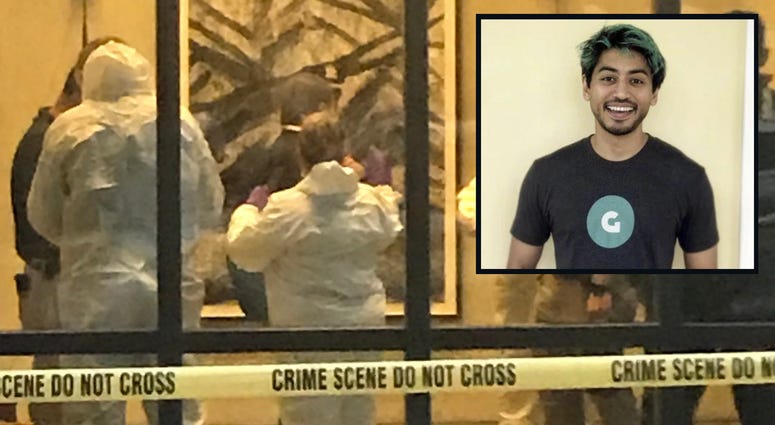 Fahim Saleh was found dead in the condo Tuesday. Fahim Saleh