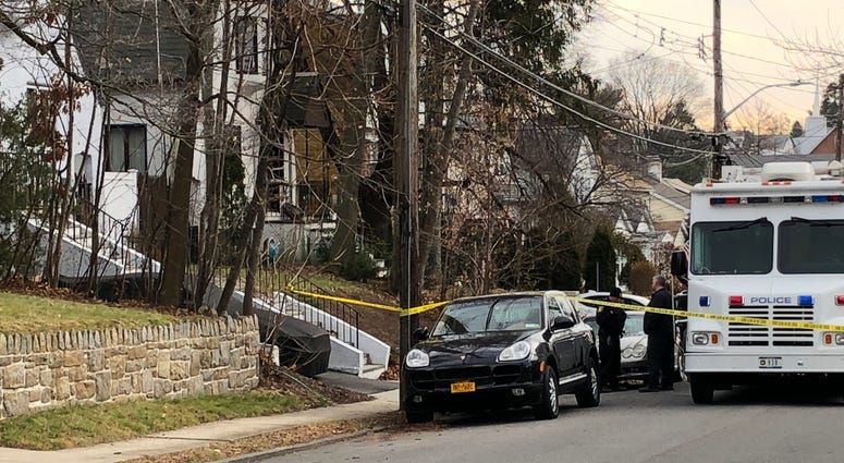 The scene of the shooting. Yonkers shooting