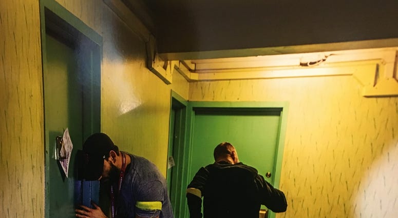 A photo from the new book, "NYPD – Behind the Scenes." Mark Condren NYPD book