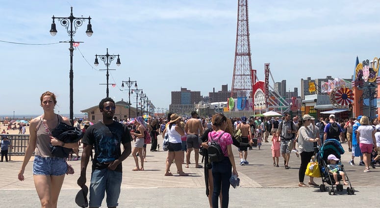 Coney Island Coney Island Memorial Day
