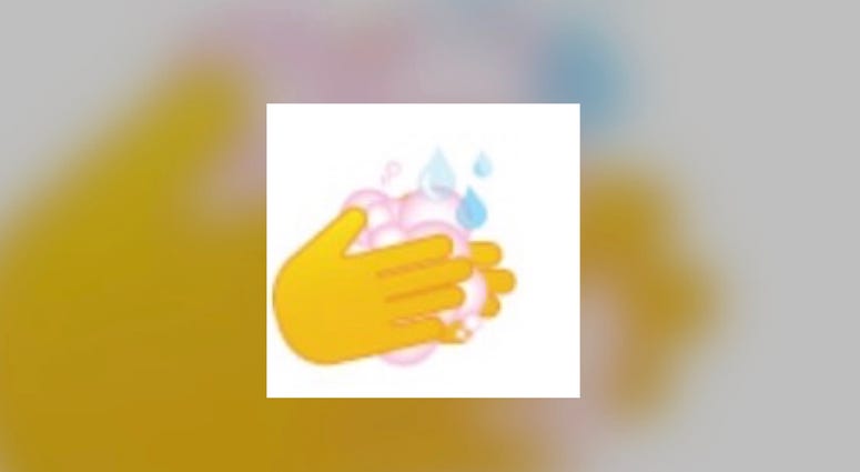 Handwashing emoji