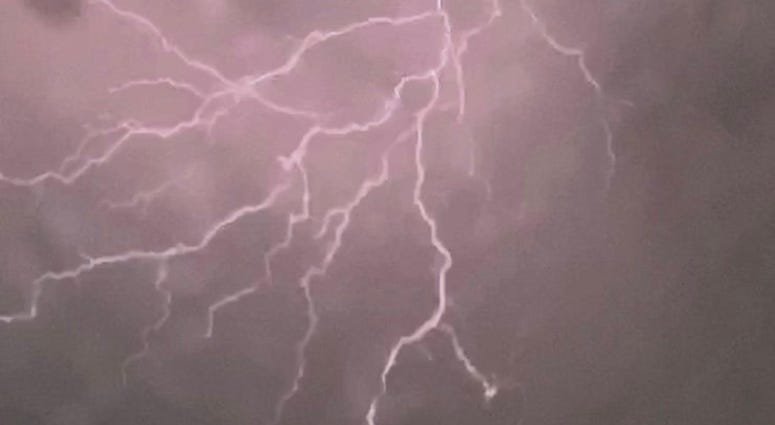 Long Island lightning storm Long Island lightning storm